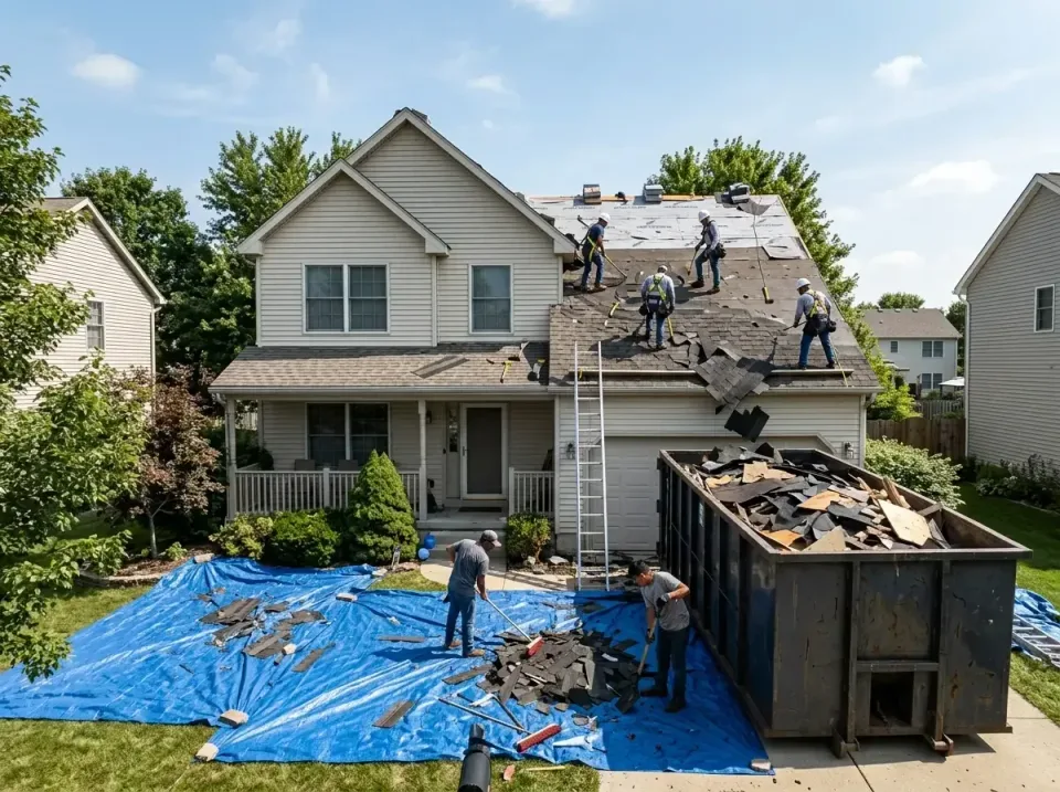 roof-replacement-debris-remova-004 — frequently asked questions, Cheapest Dumpster Rentals in Inniswold, LA